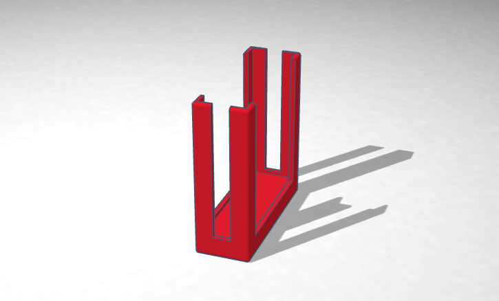 Codeblock design M5Stack Holder - Tinkercad