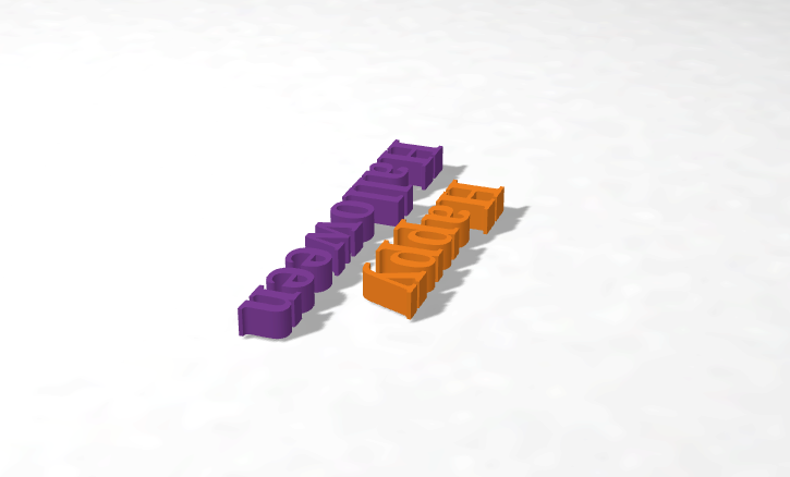 Codeblock design TinkTober - Tinkercad