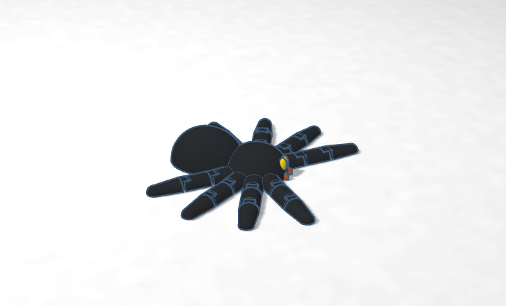 Codeblock design Spider Generator - Tinkercad