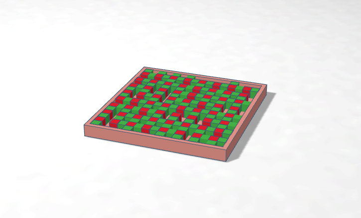 Codeblock design Simple Maze Generation - Tinkercad