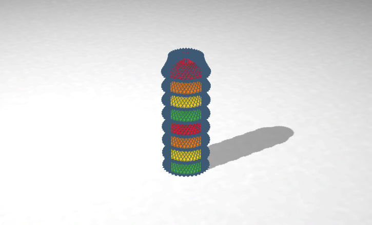 Codeblock design copy of Geometric Designs Challenge - Tinkercad