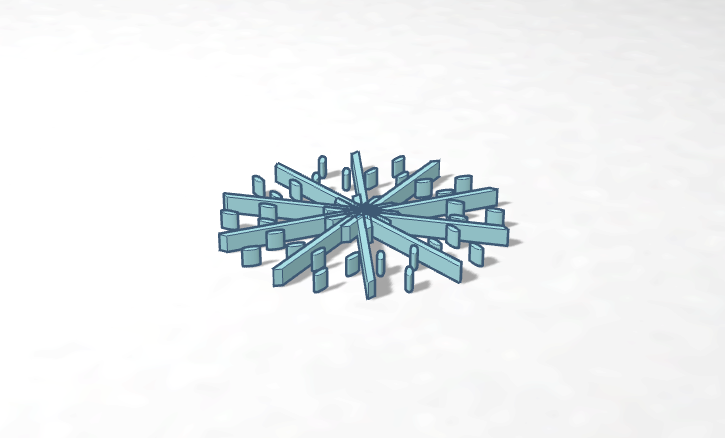 Codeblock design copy of Pattern Challenge - Tinkercad