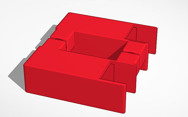 3D design Spool Rack Under Table - Tinkercad