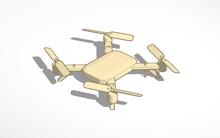 3D design DRONE - Tinkercad