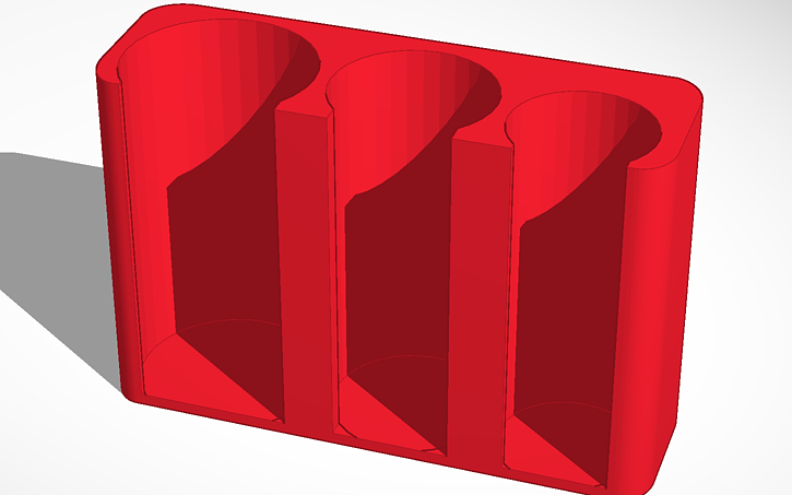 Cad Coin Stack 3D design Coin Holder - Tinkercad