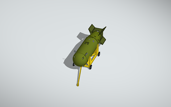 3D design Nuke - Tinkercad