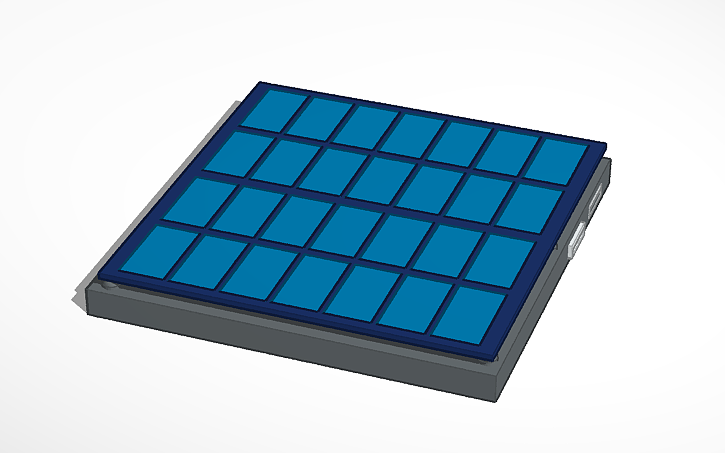 3D design Solar Power USB Charger - Tinkercad