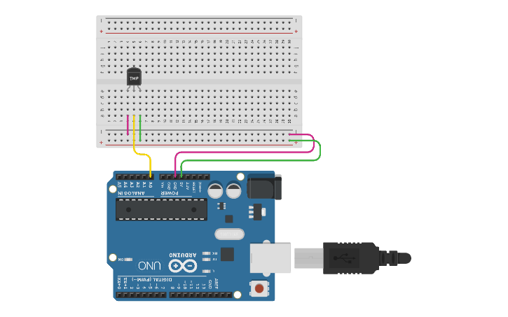 Circuit design MODULE 4 ASSESSMENT 1 (ADLAO) - Tinkercad
