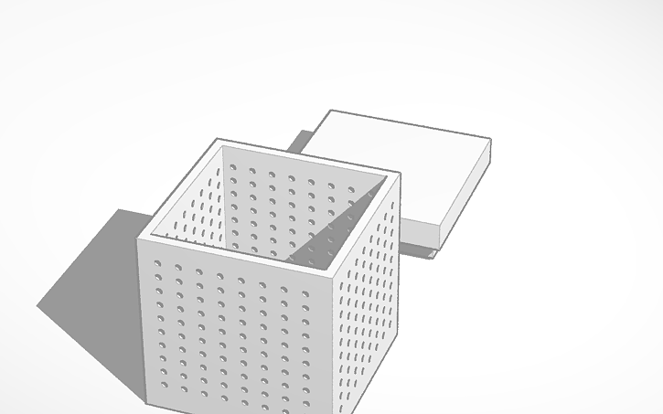 3D design box - Tinkercad