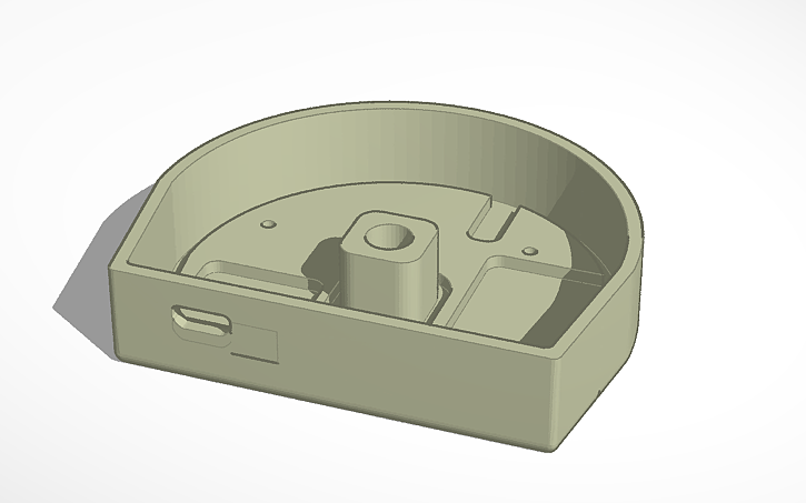 3D design JoyToJoy joystick shell - Tinkercad
