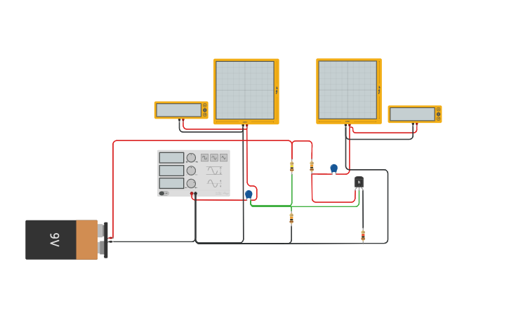 Circuit design NPN Transistor amplifier - Tinkercad