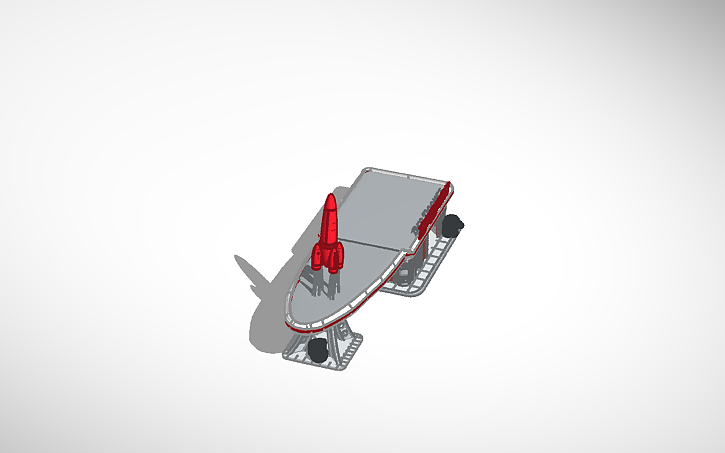 Red Rocket Base Design 3D design Fallout Red Rocket Station - Tinkercad