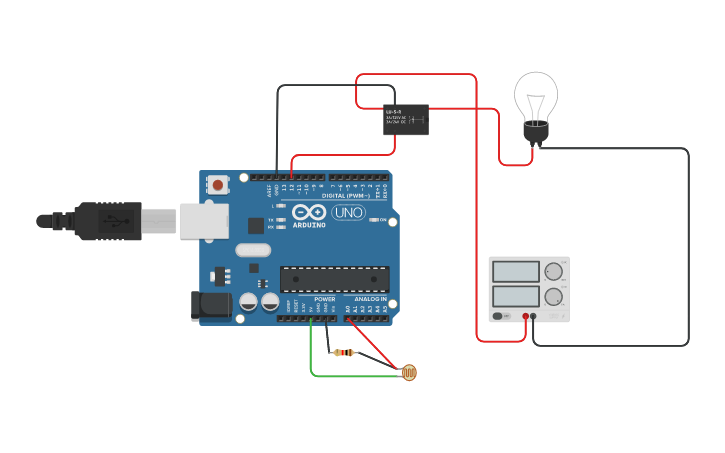 Circuit design 12. Home Appliances control UNO (Interfacing Relay to ...