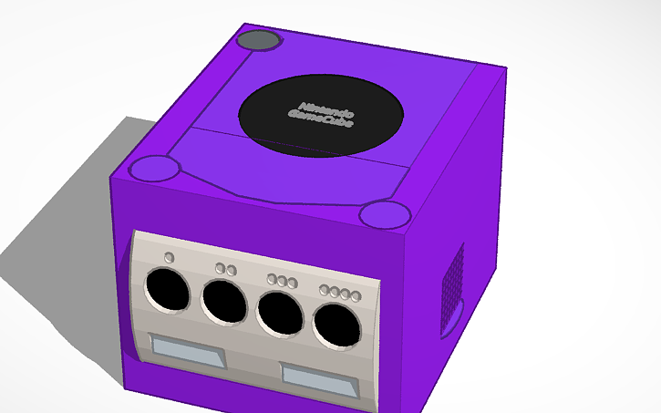 3D design Gamecube - Tinkercad
