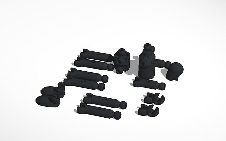 3D design TinkerBot - Tinkercad