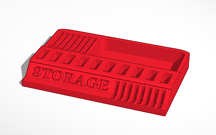 3D design Memory Card-USB Storage Container - Tinkercad