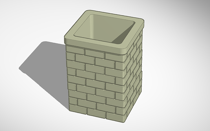 3D design Chimney - Tinkercad