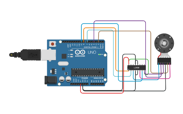 Circuit design THINKERCAD - Tinkercad