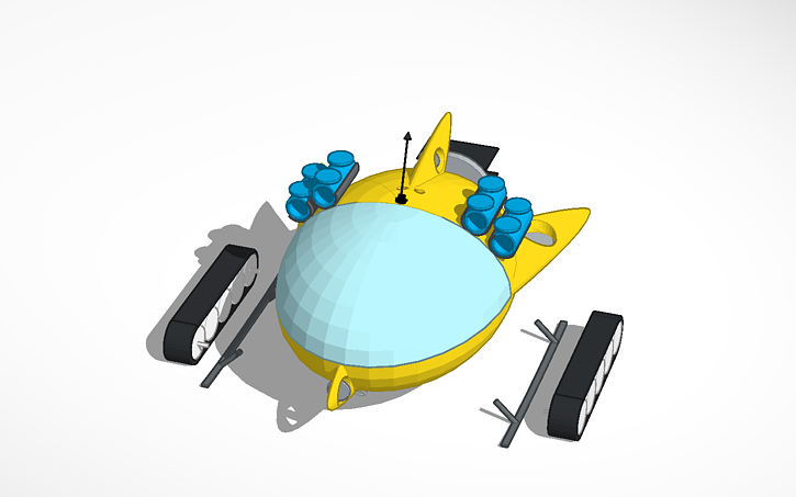 3D design ROV - Tinkercad
