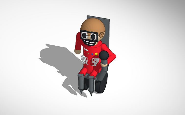 3D design Decimated Dave - Tinkercad