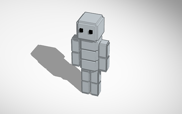 3D design Ragdoll Humanoid - Tinkercad