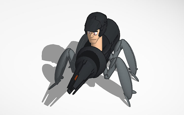 3D design astro strider - Tinkercad