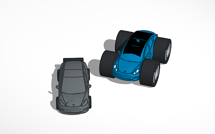 3D design Tesla - Tinkercad