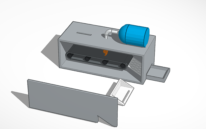 3D design hot box hot box - Tinkercad