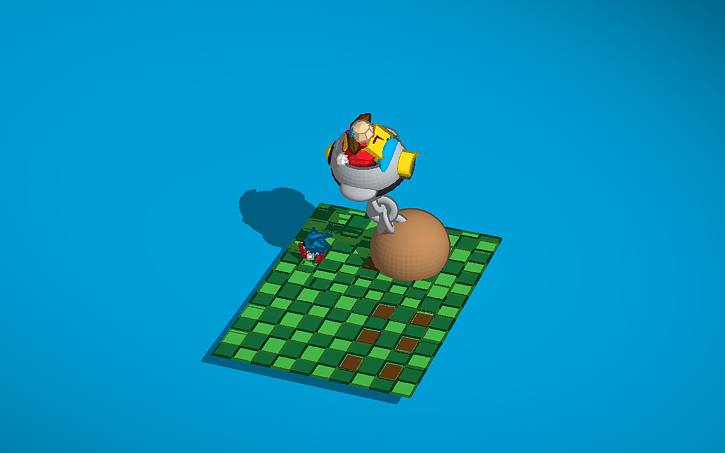 3D design egg wreaker - Tinkercad