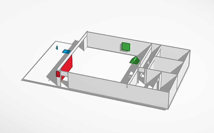 3D design Smart home - Tinkercad