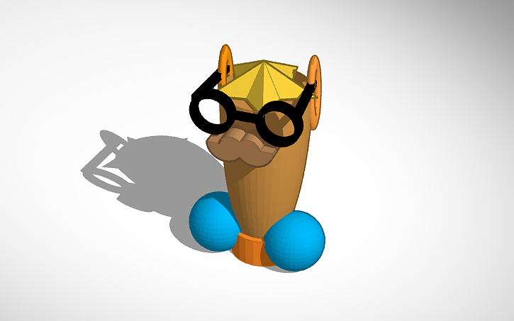 Openscad Trophy 3D design Trophy - Tinkercad