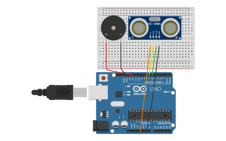 Txp Circuits Circuit design entradas digitales con arduino 3 - Tinkercad