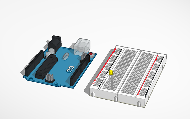 3D design Arduino - Tinkercad