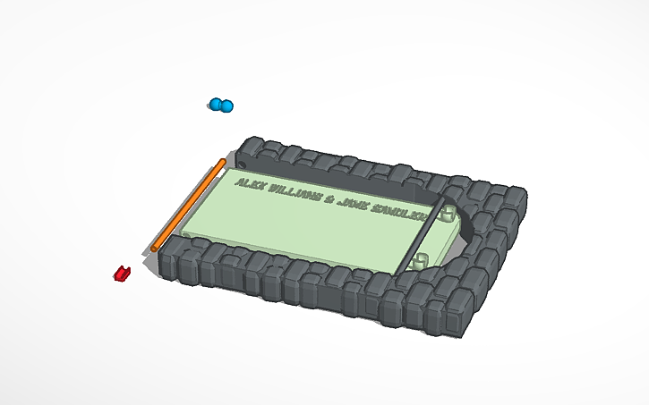 3D design Drawbridge - Tinkercad