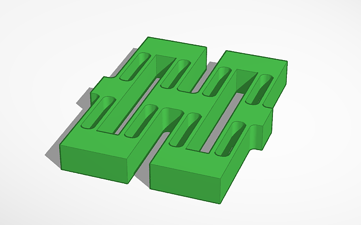 3D design Linear Guide - Tinkercad