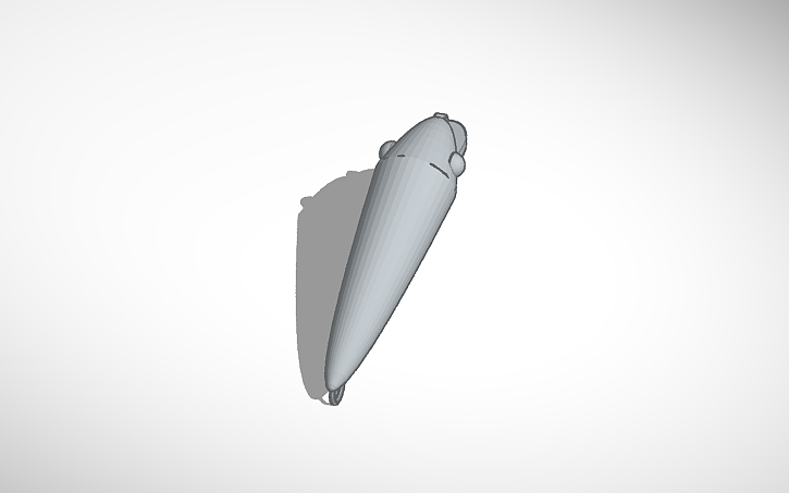 fishing lure - Tinkercad