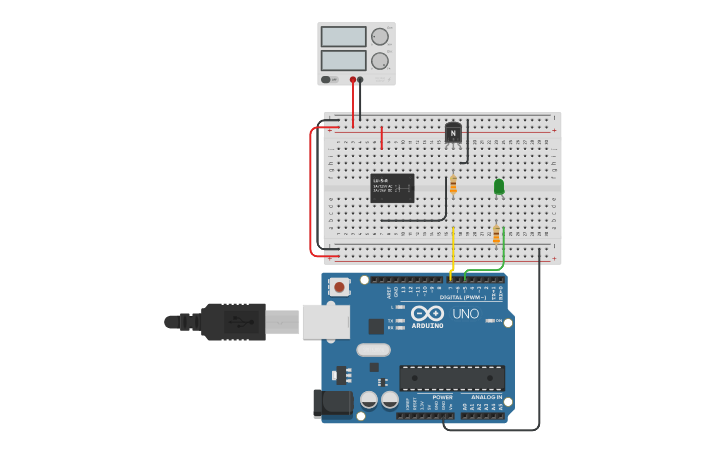 Relay Module In Tinkercad Circuit design Relay - Tinkercad
