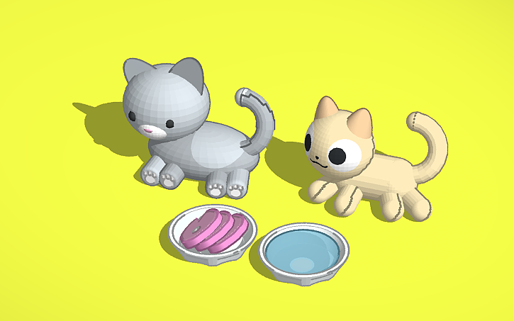 3D design Domesticate the cats! - Tinkercad