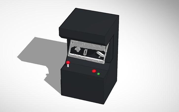 3D design Arcade machine - Tinkercad