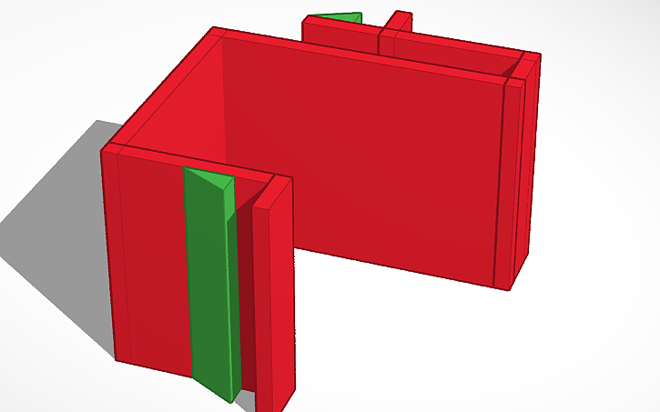3D design Keystone Blank - Tinkercad