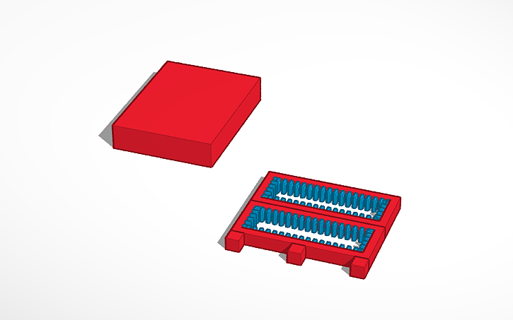 3D design Hard drive stacker - Tinkercad