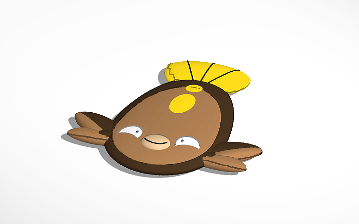3D design Stunfisk - Tinkercad