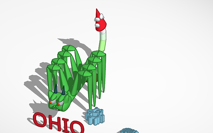 3D design goblin - Tinkercad