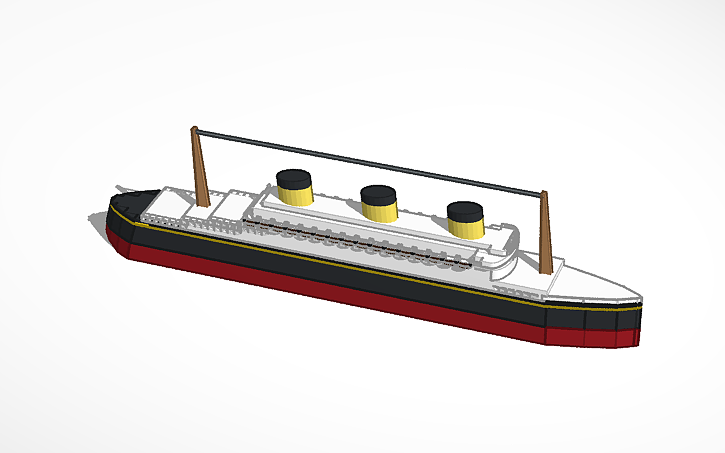 Oceanic 3 Model 3D design RMMV Oceanic III - Tinkercad