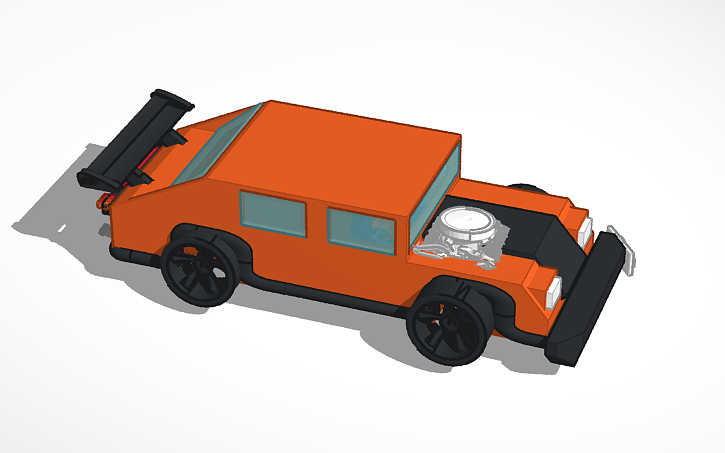 3D design MAZDA RX7 - Tinkercad