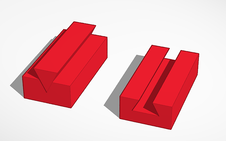 Designed Joint 3D design Dovetail joint - Tinkercad