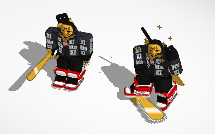 3D design VIP Jason Styled: Forsaken - Tinkercad