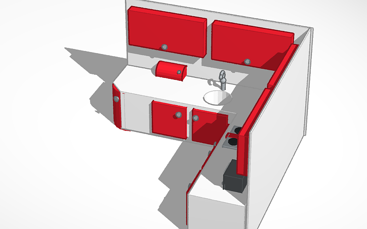 3D design Kitchen - Tinkercad
