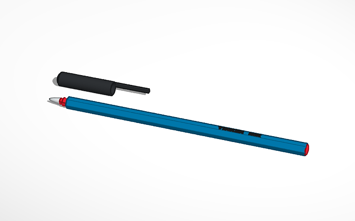 3D design Let's make a pen - Tinkercad
