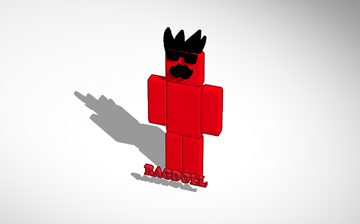Quixels Ragdoll Design 3D design ragdoll - Tinkercad